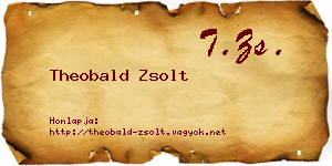 Theobald Zsolt névjegykártya